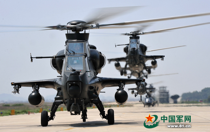 武直-10首次现身中外联演