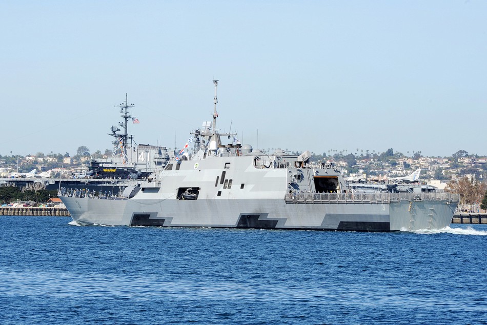 ��������USS Fort Worth��LCS 3���ű���ս������ʥ������۳���ʻ���¼���
