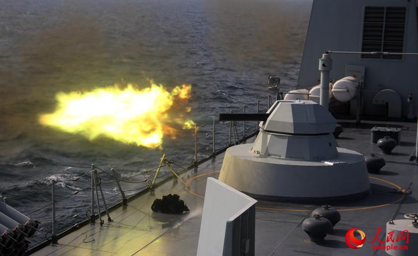 ͼΪ11��17�գ�����ɽ�����д�����ʵս�������������ڶԺ�ʵ�����ѵ�����ϱ� ��Ӱ