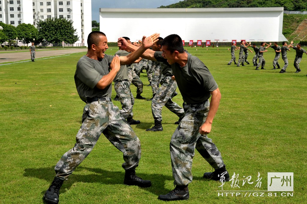 ���͹�Ӳ������һ��һʽˤ������ġ�ͼΪפ���Ų���������սʿ���ڿ���������