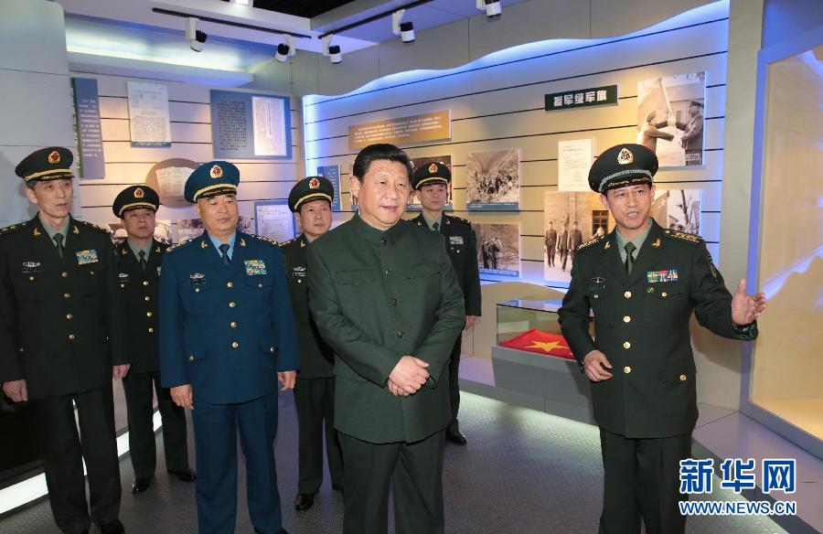 1��21�գ��й���������ǡ�������ϯ�������ί��ϯϰ��ƽ�Ӳ�פ�������ӡ�����ϰ��ƽ�ι۵ڶ��ڱ�ĳ���ؾ�ʷ�ݡ� �»�����������