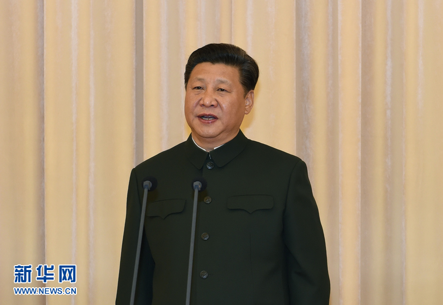 2015��12��31�գ��й���������ǡ�������ϯ�������ί��ϯϰ��ƽ��½�����������ս��֧Ԯ����������첢��ѵ�ʡ��»������ ��� ��