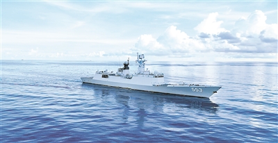 秋日，海军某支队组织训练。余传军 摄