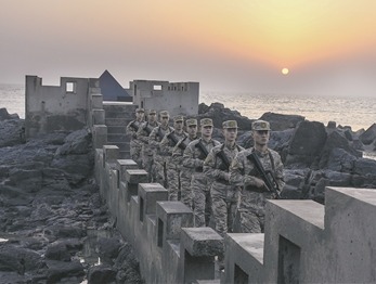 海岛巡逻。樊 罡摄