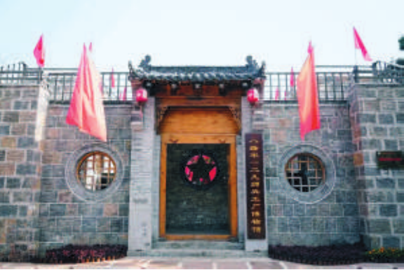 花驼村八路军第129师兵工厂博物馆。 资料图片