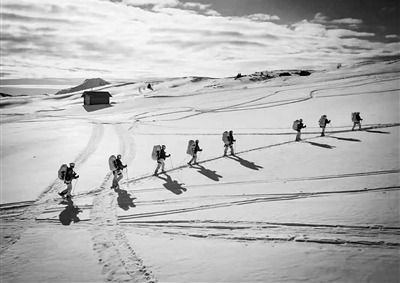 “北欧响应2024”联合军事演习现场。