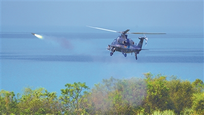 该旅组织实弹射击训练（资料照片）。 漆冠辰摄